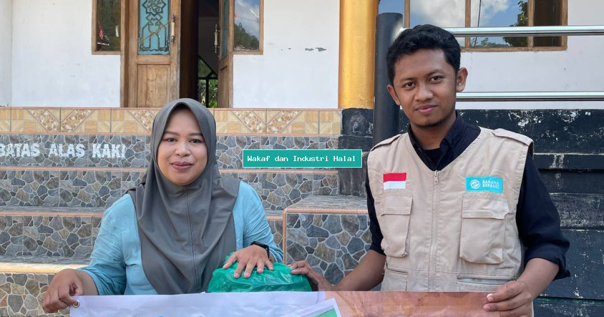 Wakaf dan Industri Halal
